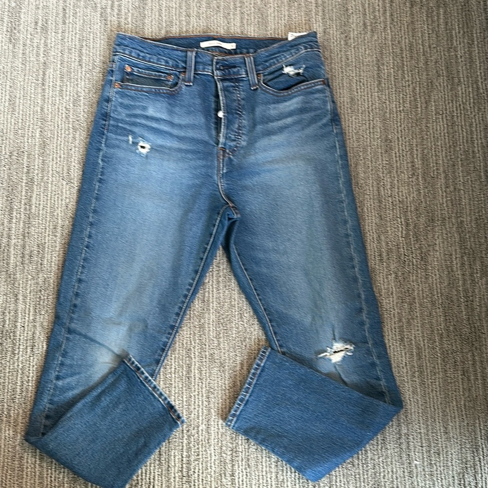 Levis button up jeans
